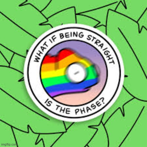 What if being straight is the phase | image tagged in what if being straight is the phase | made w/ Imgflip meme maker