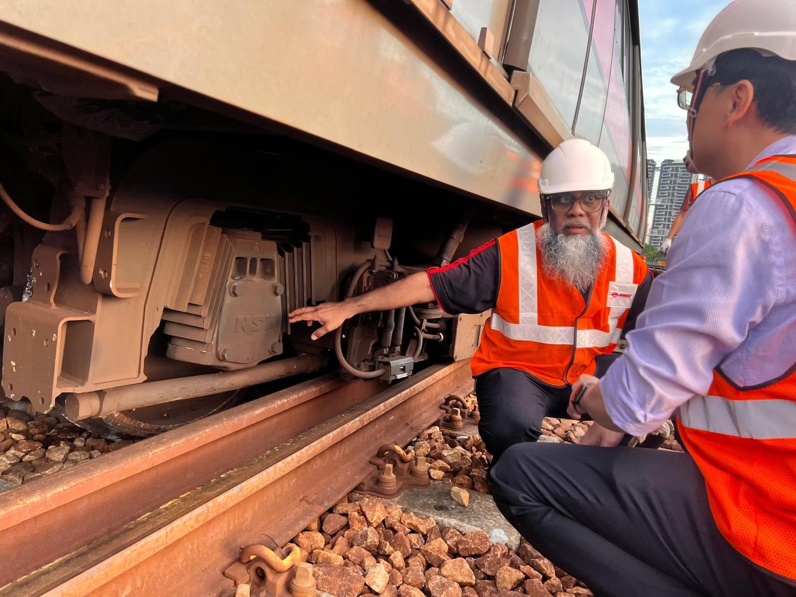 Singapore metro derailment Blank Meme Template