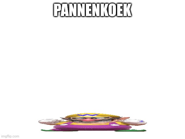 PANNENKOEK | image tagged in wario | made w/ Imgflip meme maker