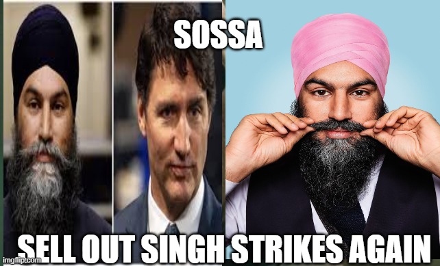 SOSSA; SELL OUT SINGH STRIKES AGAIN | made w/ Imgflip meme maker