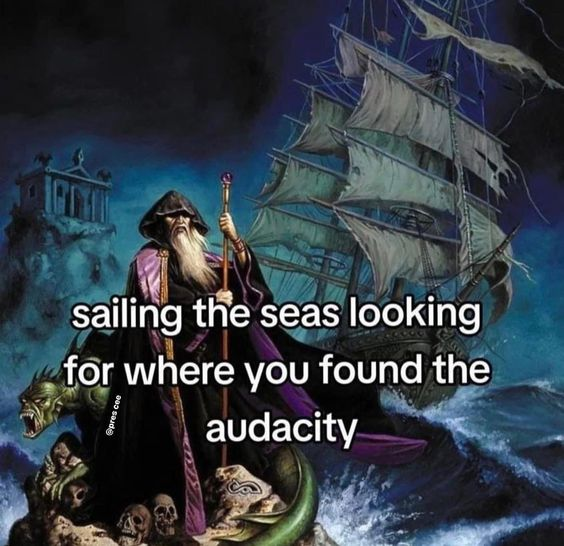 High Quality the audacity. Blank Meme Template