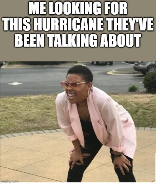 Looking For A Hurricane | ME LOOKING FOR THIS HURRICANE THEY'VE BEEN TALKING ABOUT | image tagged in me looking for,hurricane,hurricanes,hurricane helene,funny,memes | made w/ Imgflip meme maker