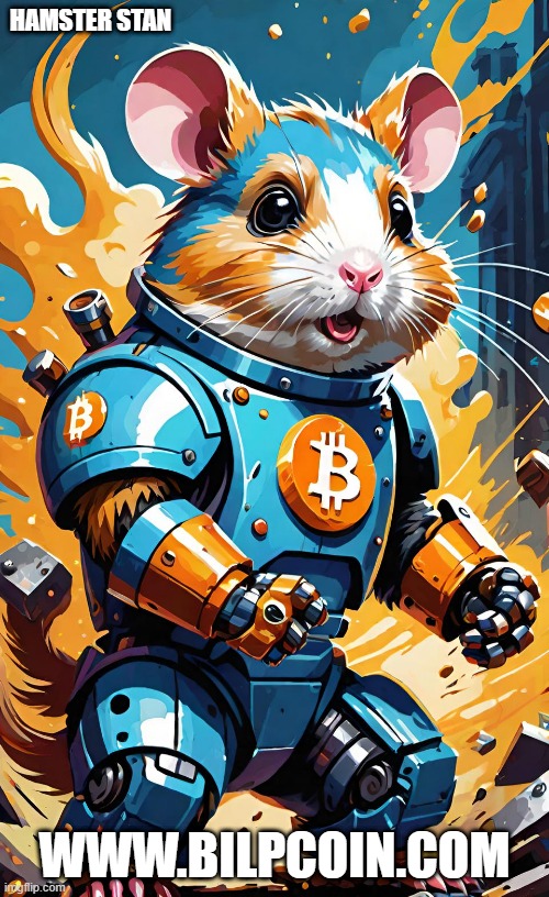 HAMSTER STAN; WWW.BILPCOIN.COM | made w/ Imgflip meme maker