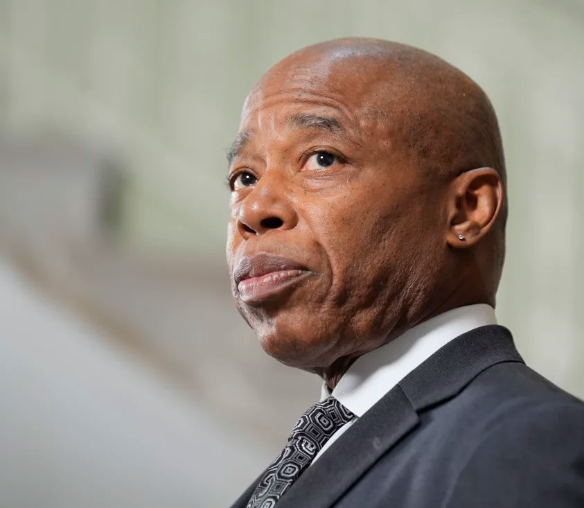 Eric Adams Blank Meme Template