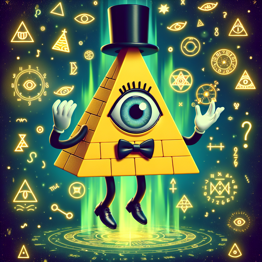 High Quality bill cipher Blank Meme Template