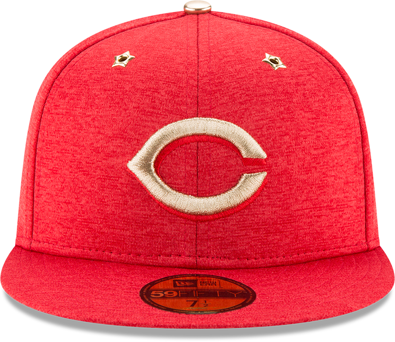 Cincinnati Reds 2024 All-Star Hat (red) Blank Meme Template