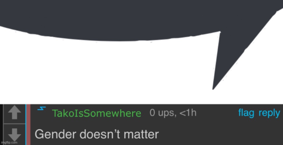 Post above | image tagged in tako speech bubble | made w/ Imgflip meme maker