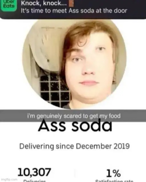 ass soda | made w/ Imgflip meme maker