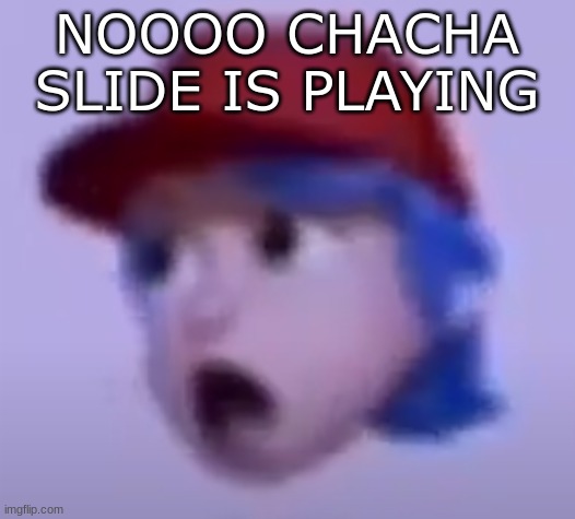 I don't hate it or anything btw, its just... I cant stop dancing | NOOOO CHACHA SLIDE IS PLAYING | image tagged in what the silly billy | made w/ Imgflip meme maker