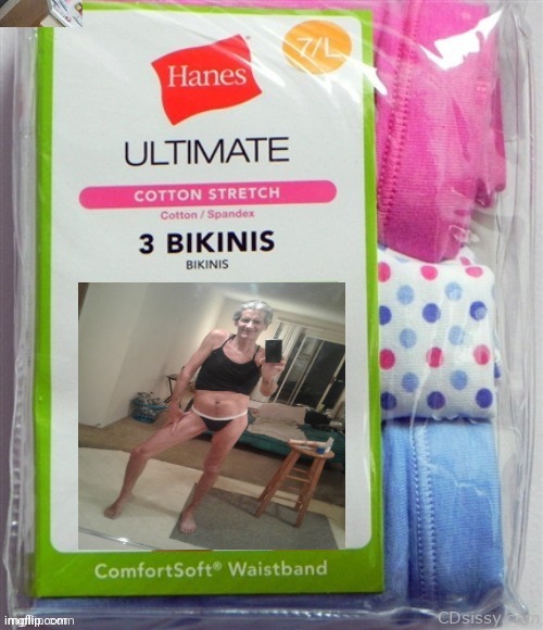 Limited edition... Get your Hanes Her Way at Walmart today  ! | image tagged in jeffrey | made w/ Imgflip meme maker