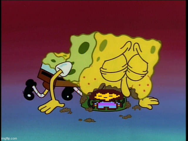 Spongebob eating snail food | image tagged in spongebob eating snail food | made w/ Imgflip meme maker