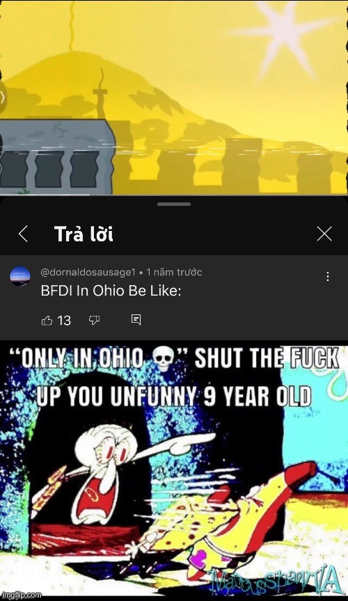 image tagged in only in ohio stfu you unfunny 9 year old | made w/ Imgflip meme maker