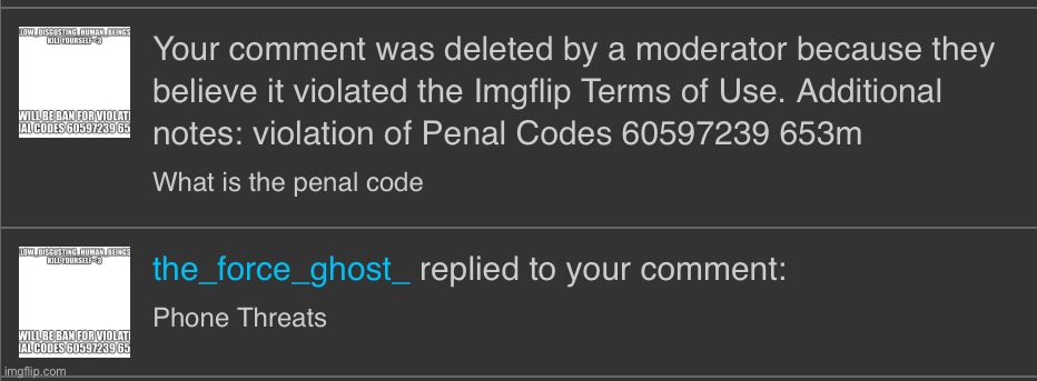 Tf just happened I asked a simple thing and got mod abused | made w/ Imgflip meme maker