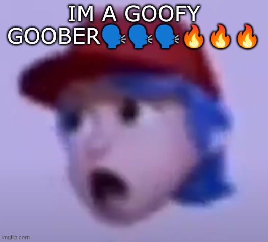 what the silly billy | IM A GOOFY GOOBER🗣️🗣️🗣️🔥🔥🔥 | image tagged in what the silly billy | made w/ Imgflip meme maker