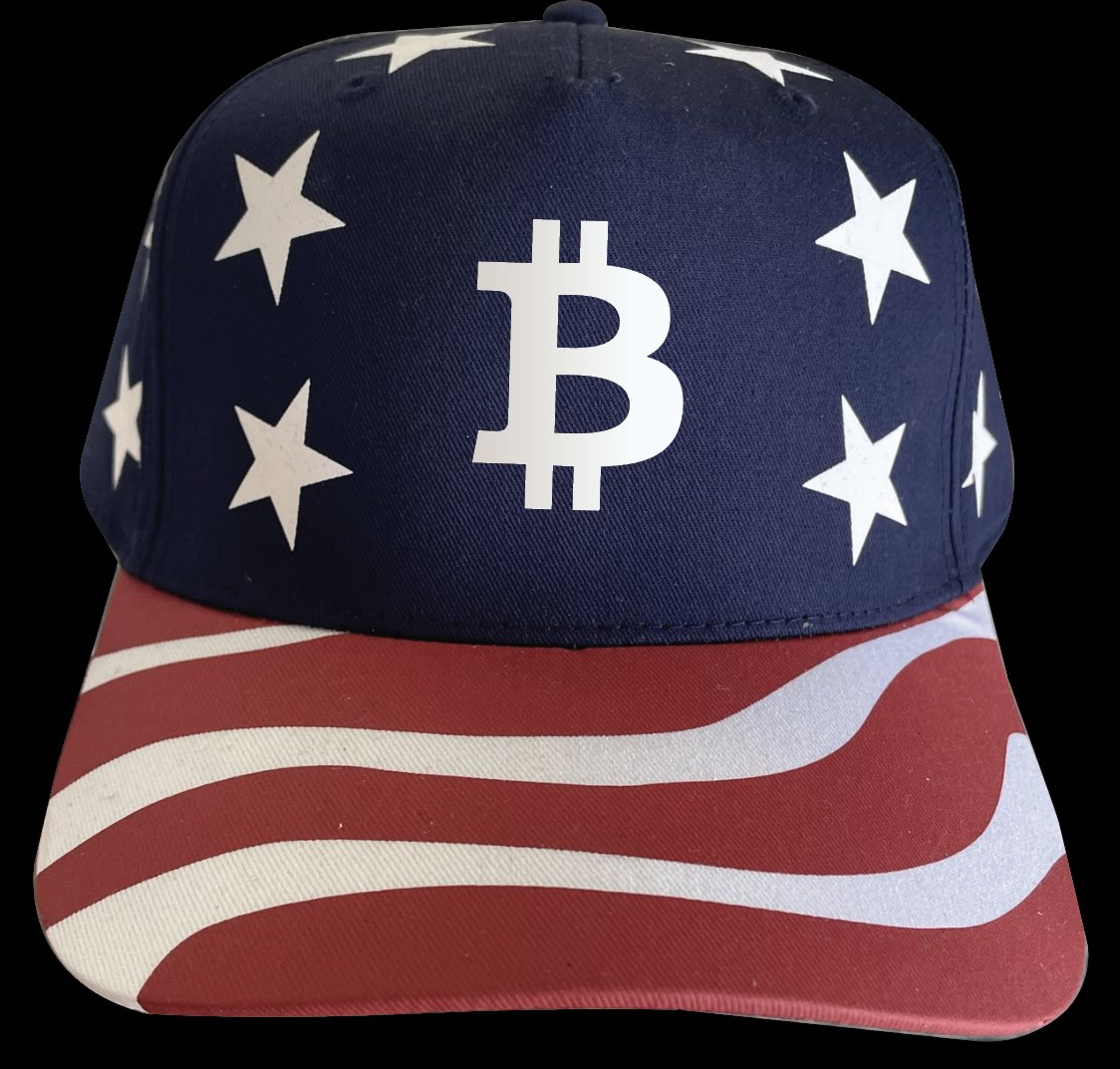 Bitcoin America Hat - Finite Supply Blank Meme Template