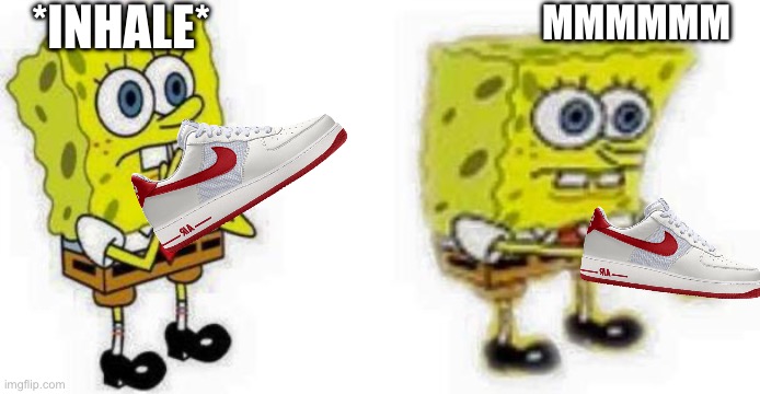 Spongebob *Inhale* Boi | *INHALE* MMMMMM | image tagged in spongebob inhale boi | made w/ Imgflip meme maker