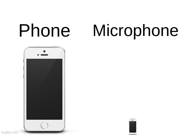 microphone | Phone; Microphone | image tagged in fun,phone,microphone,lol | made w/ Imgflip meme maker