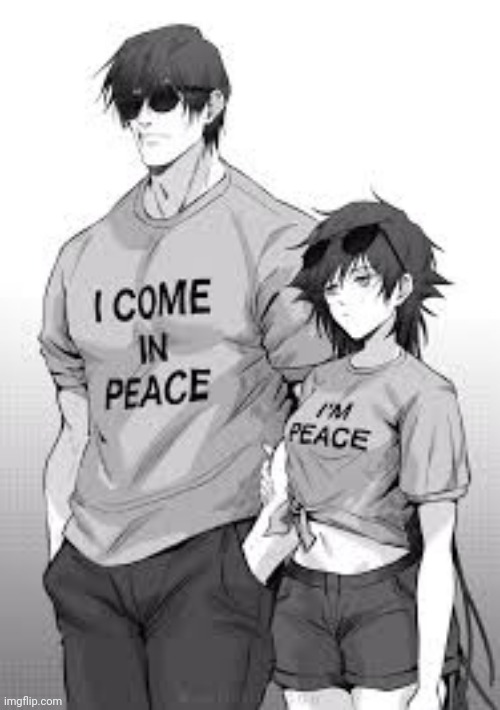 Toji I come in peace | image tagged in toji i come in peace | made w/ Imgflip meme maker