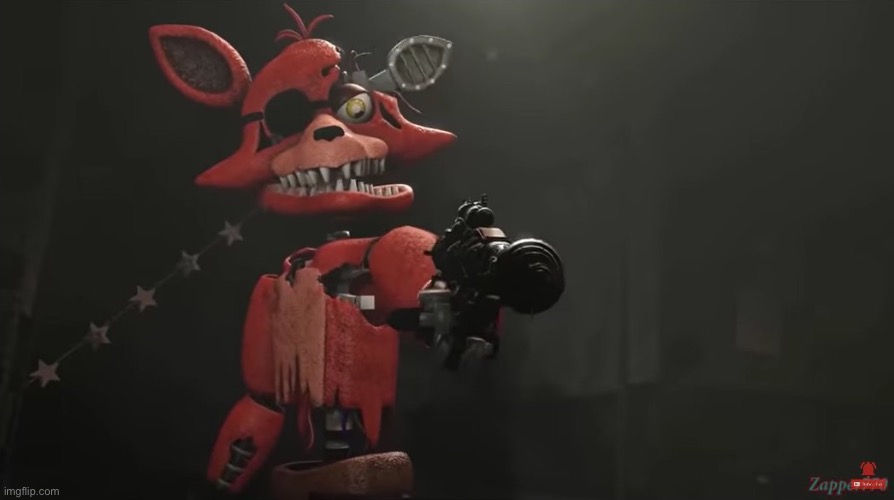 Foxy Gun | image tagged in foxy gun | made w/ Imgflip meme maker