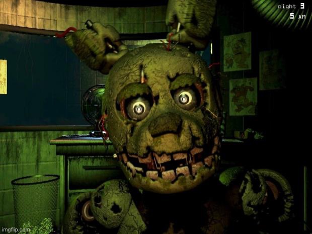 springtrap | image tagged in springtrap | made w/ Imgflip meme maker