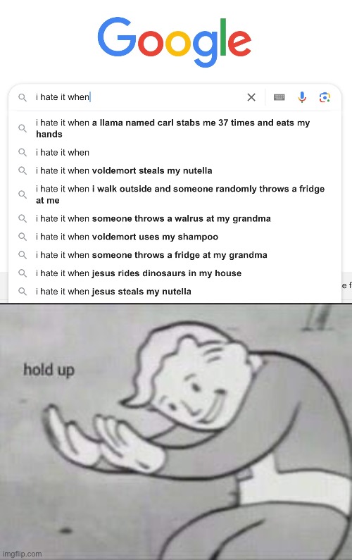 What!? | image tagged in fallout hold up | made w/ Imgflip meme maker