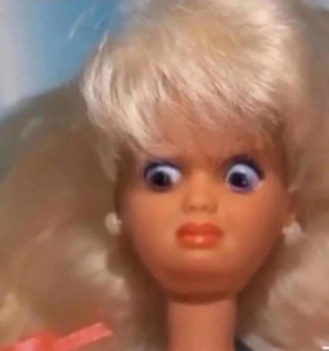 Disgusted Barbie Doll Blank Meme Template