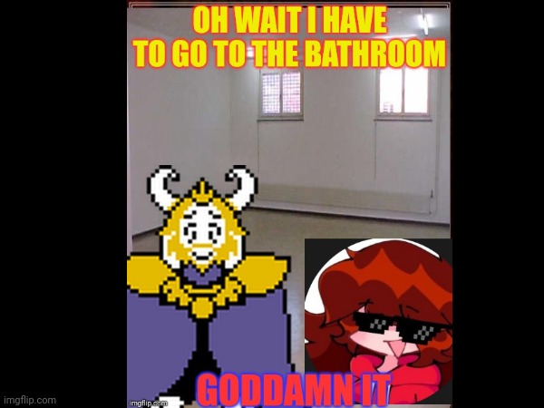 I Hate Asgore Part 2 | image tagged in memes,asgore,fnf,undertale | made w/ Imgflip meme maker