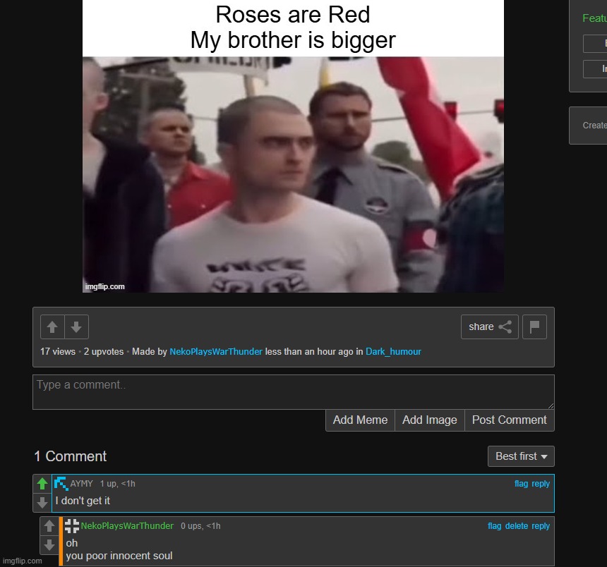 made w/ Imgflip meme maker