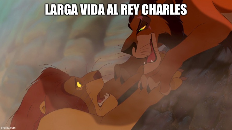 Long Live The King | LARGA VIDA AL REY CHARLES | image tagged in long live the king | made w/ Imgflip meme maker