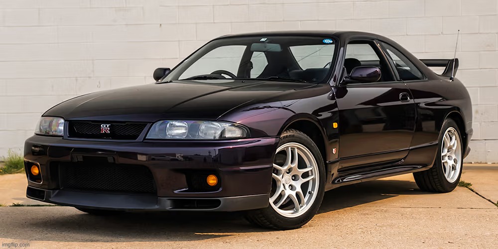 5 upvotes and I buy a R33 GTR in Midnight Racing Tokyo, since the game's back up | made w/ Imgflip meme maker