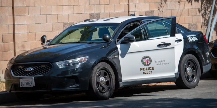police car Blank Meme Template