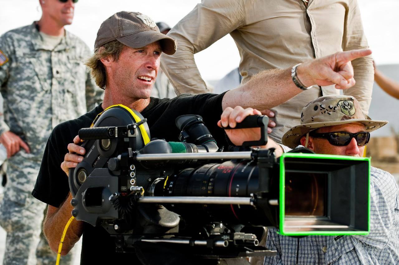 High Quality Michael Bay directing Blank Meme Template