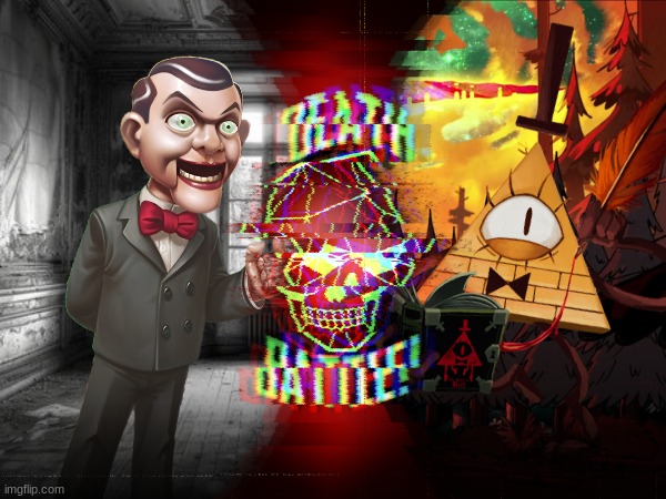 Slappy VS Bill Cipher (Goosebumps VS Gravity Falls) | image tagged in death battle,slappy,bill cipher | made w/ Imgflip meme maker