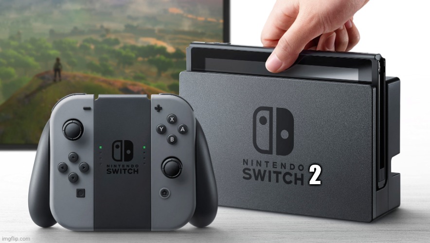 Leaked nintendo switch 2 model | 2 | image tagged in nintendo switch | made w/ Imgflip meme maker