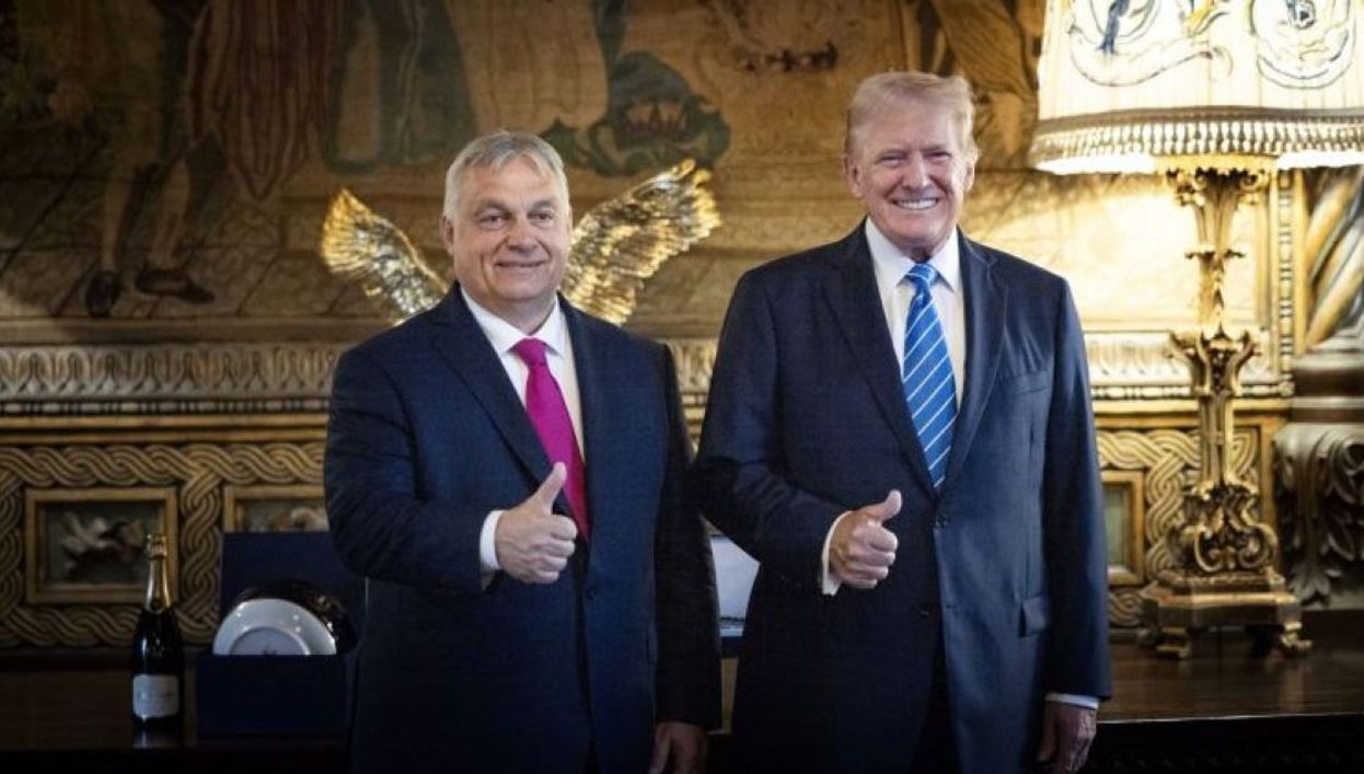 Orban and Trump Blank Meme Template