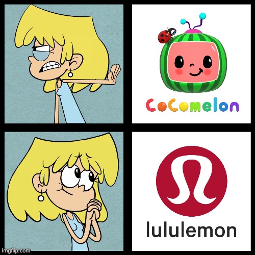 Lori Prefers Lululemon Over Cocomelon | image tagged in lori loud,the loud house,nickelodeon,sports,exercise,yoga | made w/ Imgflip meme maker