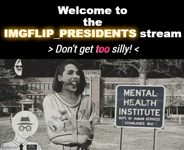 This stream is the best! (But only when I'm using it) | IMGFLIP_PRESIDENTS; too | made w/ Imgflip meme maker