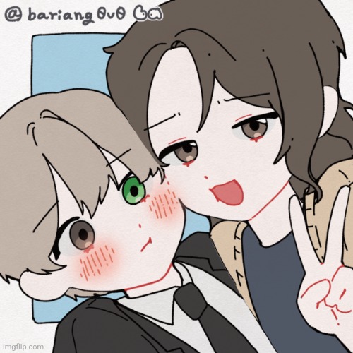 Picrew of me traumatizing my friend (he's aroace and super easily embarrassed) | made w/ Imgflip meme maker