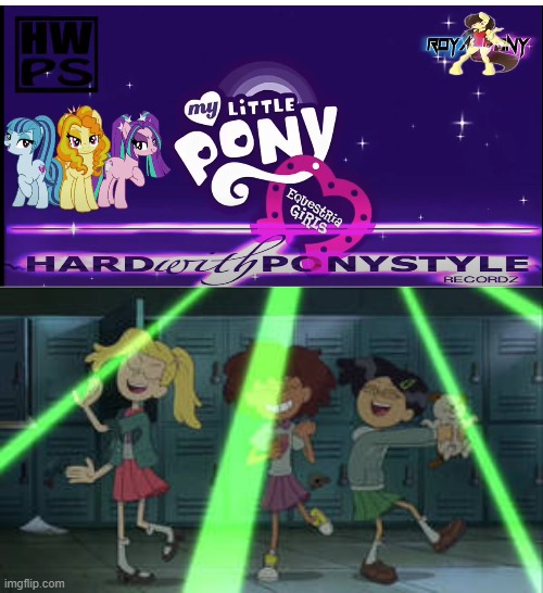 Anne Sasha and Marcy Dancing to Rainbow Rocks | image tagged in anne sasha and marcy dancing what song,amphibia,disney channel,equestria girls,rock music | made w/ Imgflip meme maker