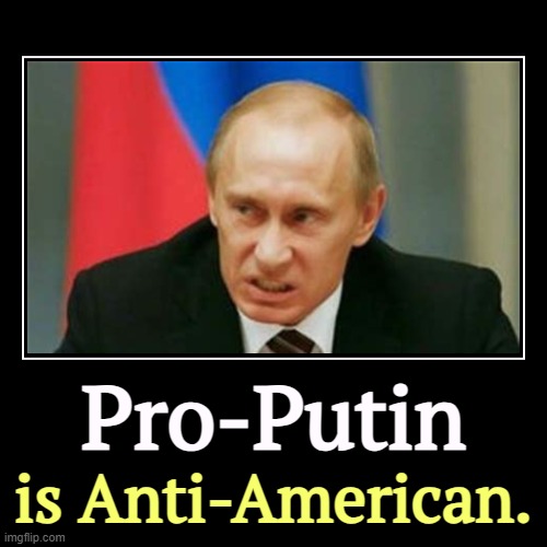 China, Iran, North Korea and Russia. Like them all, hate them all. They're a package, you can't split one off. | Pro-Putin | is Anti-American. | image tagged in funny,demotivationals,putin,hate,america,kgb | made w/ Imgflip demotivational maker