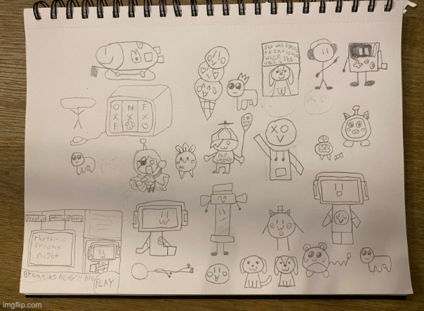 I drew doodles (I traced a thing am I going to get the death penalty) | made w/ Imgflip meme maker