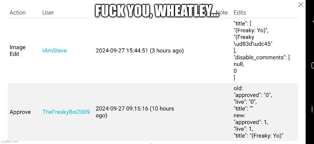 Bruh | FUCK YOU, WHEATLEY... | image tagged in bruh | made w/ Imgflip meme maker