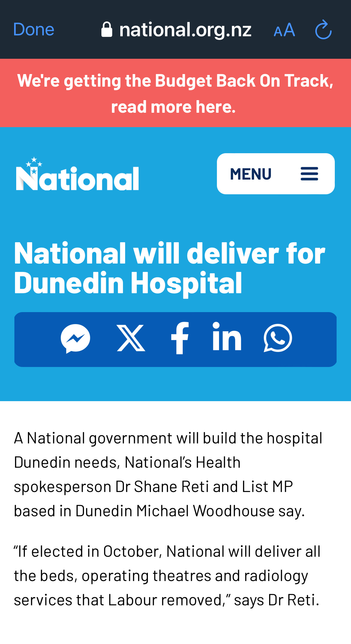 National promises hospital Blank Meme Template