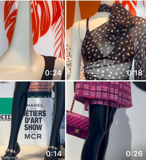 SaKs it up! | image tagged in fashion,chanel,window design,saks fifth avenue,kollage,brian einersen | made w/ Imgflip meme maker