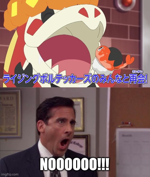 Crocalor, No! | NOOOOOO!!! | image tagged in noooooo,crocalor,tatsugiri | made w/ Imgflip meme maker