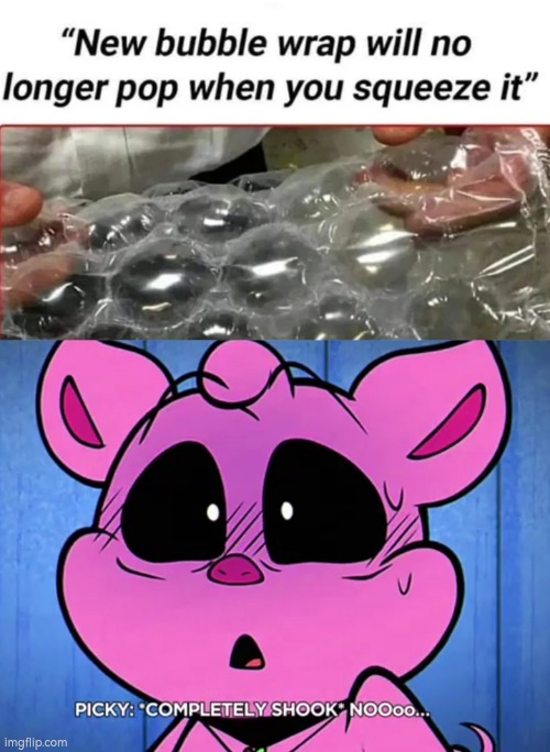 But I wanna hear that pop from the bubble wrap again. :( | image tagged in bubble wrap | made w/ Imgflip meme maker