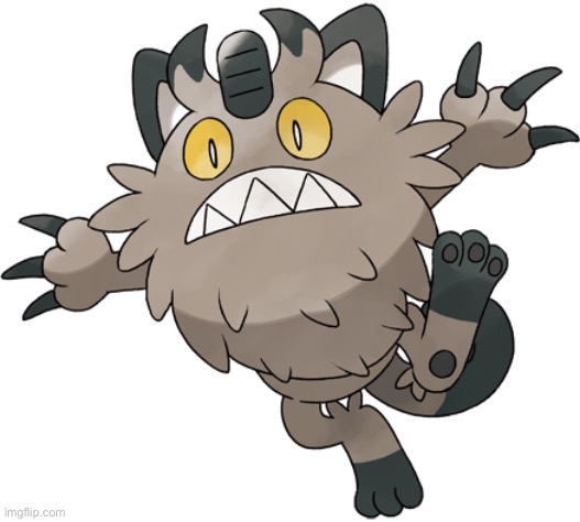 Galarian Meowth | image tagged in galarian meowth | made w/ Imgflip meme maker