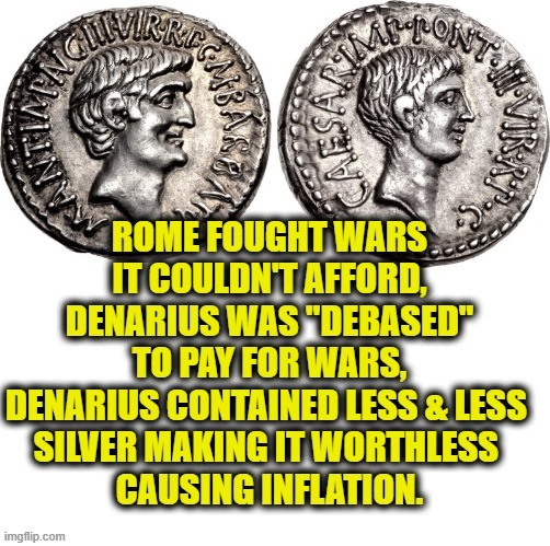 Let's learn from history | image tagged in inflation | made w/ Imgflip meme maker