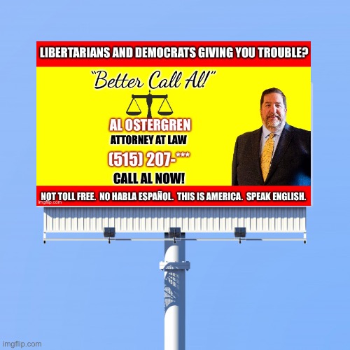 Blank billboard for us | image tagged in blank billboard for us,alan ostergren | made w/ Imgflip meme maker