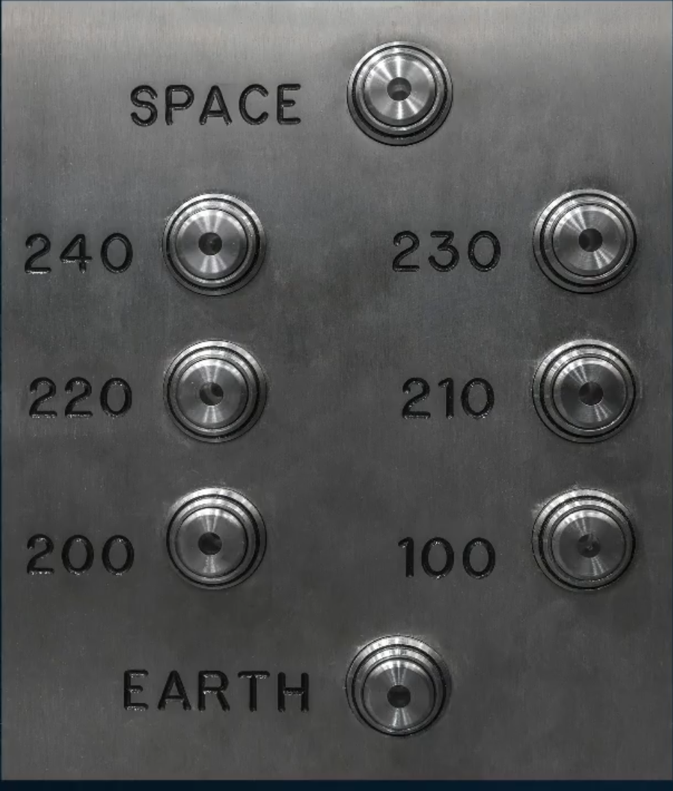 Space elevator Blank Meme Template